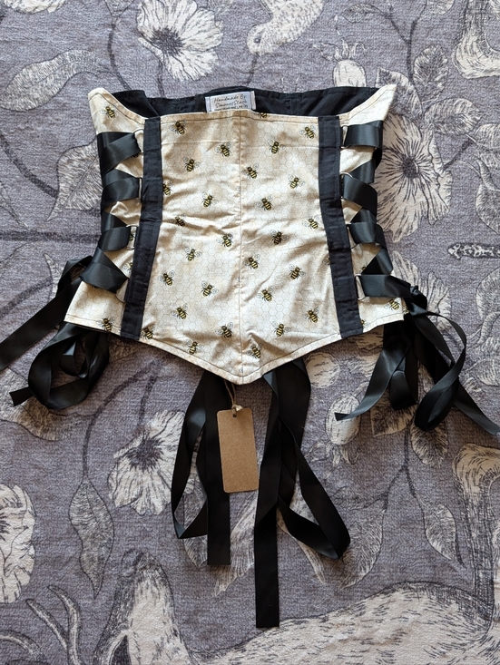 Handmade Tops - Bumble Bee Corset Top